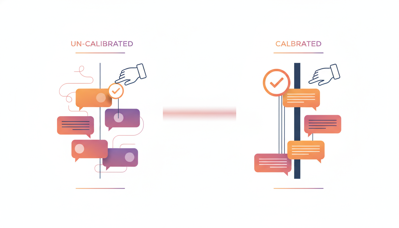 Calibrated vs Uncalibrated Probabilities: What's the Difference?