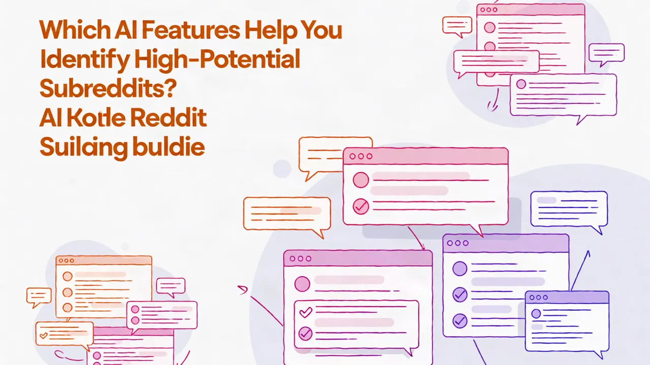 Which AI Features Help You Identify High-Potential Subreddits?