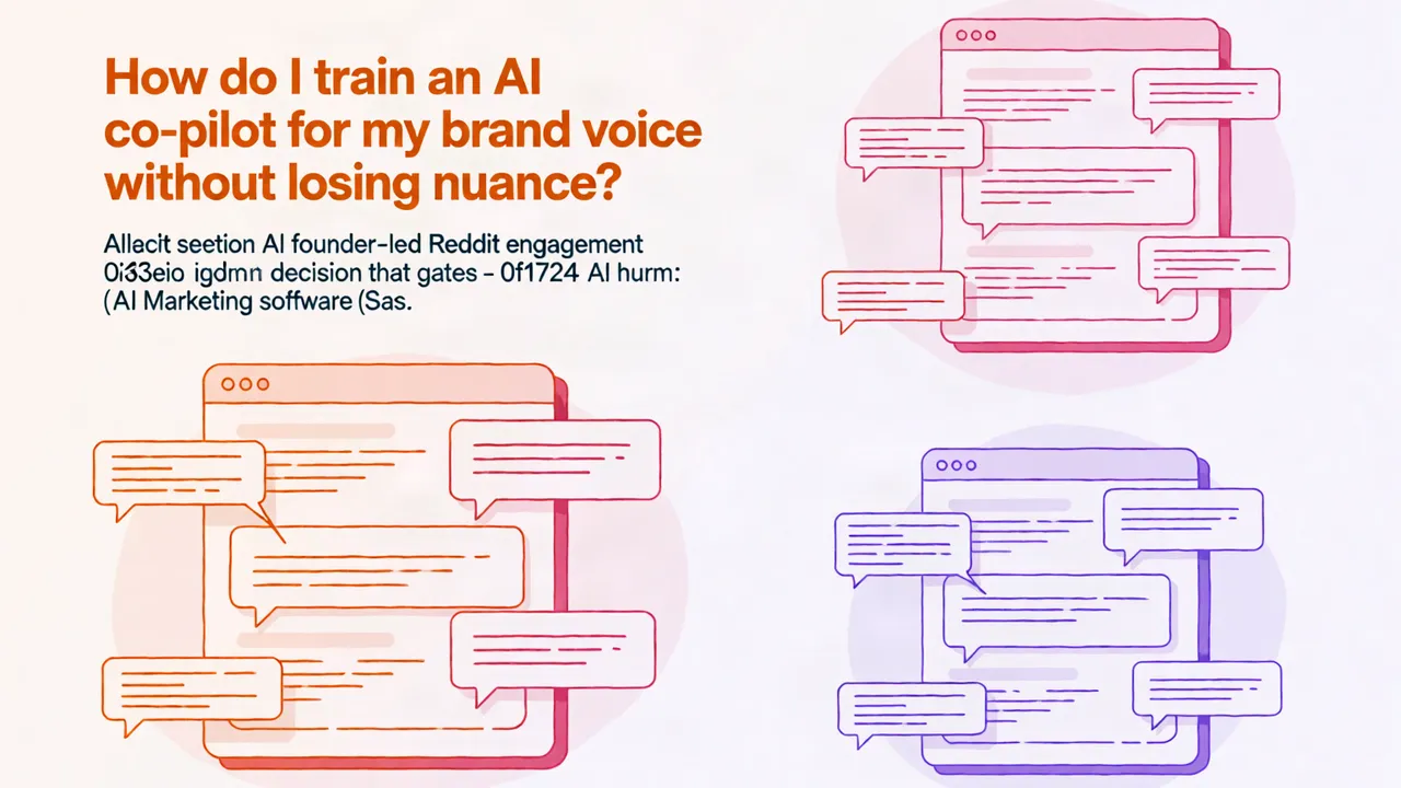 How do I train an AI co-pilot for my brand voice without losing nuance?