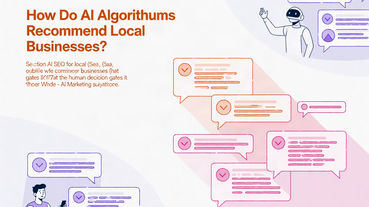 How Do AI Algorithms Recommend Local Businesses?