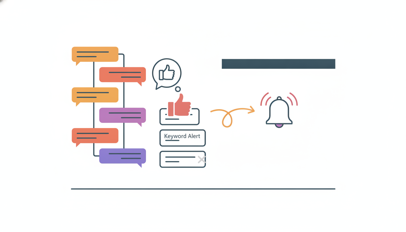 Step 2: How to set up free Reddit keyword alerts manually