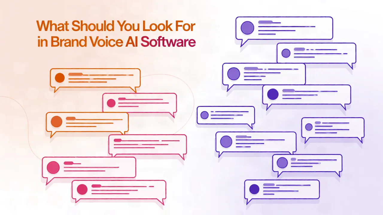What Should You Look For in Brand Voice AI Software?
